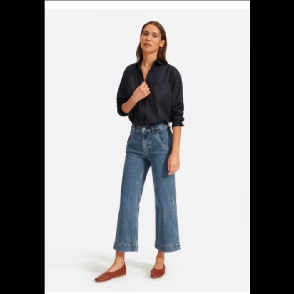 Everlane The Wide Leg Jean - Free shipping